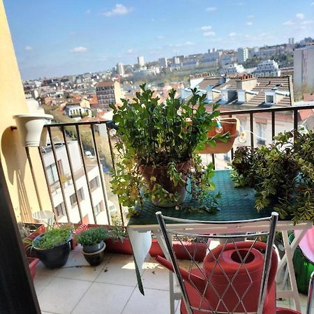 Balcon Surplombant Le Sud De Paris Apartment Arcueil Exterior foto